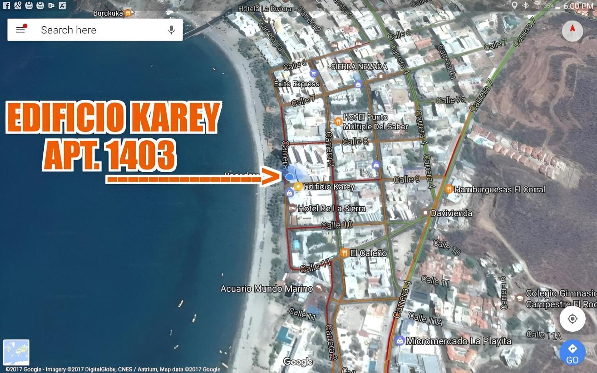 Apartamento 1403 Edificio Karey El Rodadero Santa Marta  Exterior photo